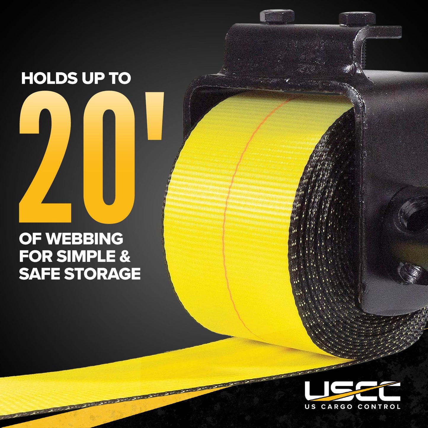 4" Standard Bolt-On Flatbed Winch