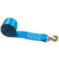 4" x 30' Winch Strap with Grab Hook | Blue