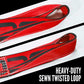 4" x 30' Winch Strap with Twisted Loop | Red
