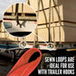 4" x 30' Winch Strap with Twisted Loop | Red