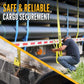 4" x 50' Winch Strap with Wire Hook | Yellow