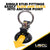 4-Point Single Stud L-Track Anchor Point Motorcycle Tie Down Kit | Black