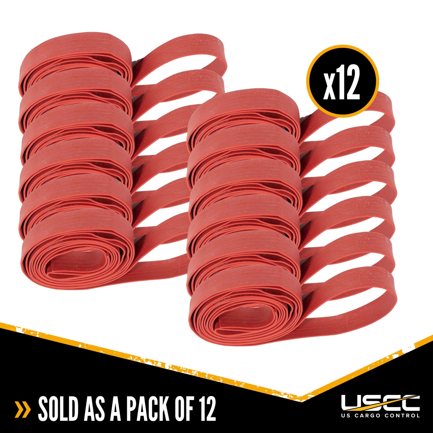 Oversized Rubber Bands | 42" - 84" Diameter | 1 Dozen