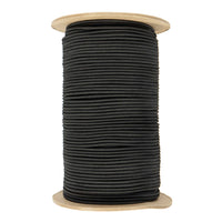 1/8''-3mm Black Polyester  Shock Cord 50 ft