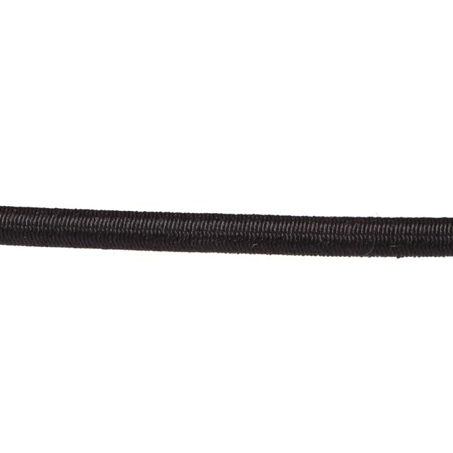 3/16''-5mm Black Polyester Shock Cord 100 ft