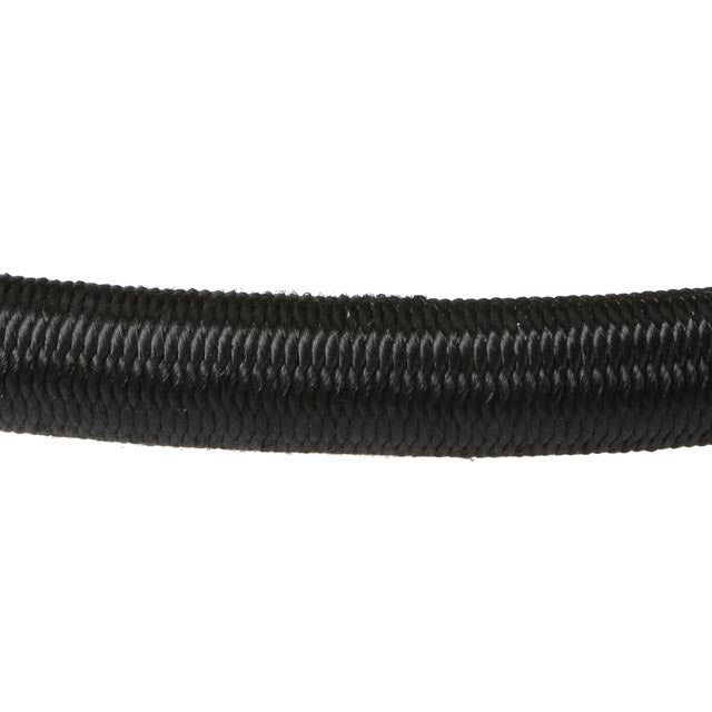 1/2''-12mm Black Polyester Shock Cord 50 ft