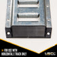 Plastic End Cap w/ Install Holes for Horizontal E-Track | 2-Pack