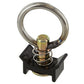 8' Motorcycle L-Track Tie Down System Kit | Black Aluminum L-Track