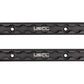 48" Aluminum L-Track | Black Anodized Finish | 2-Pack