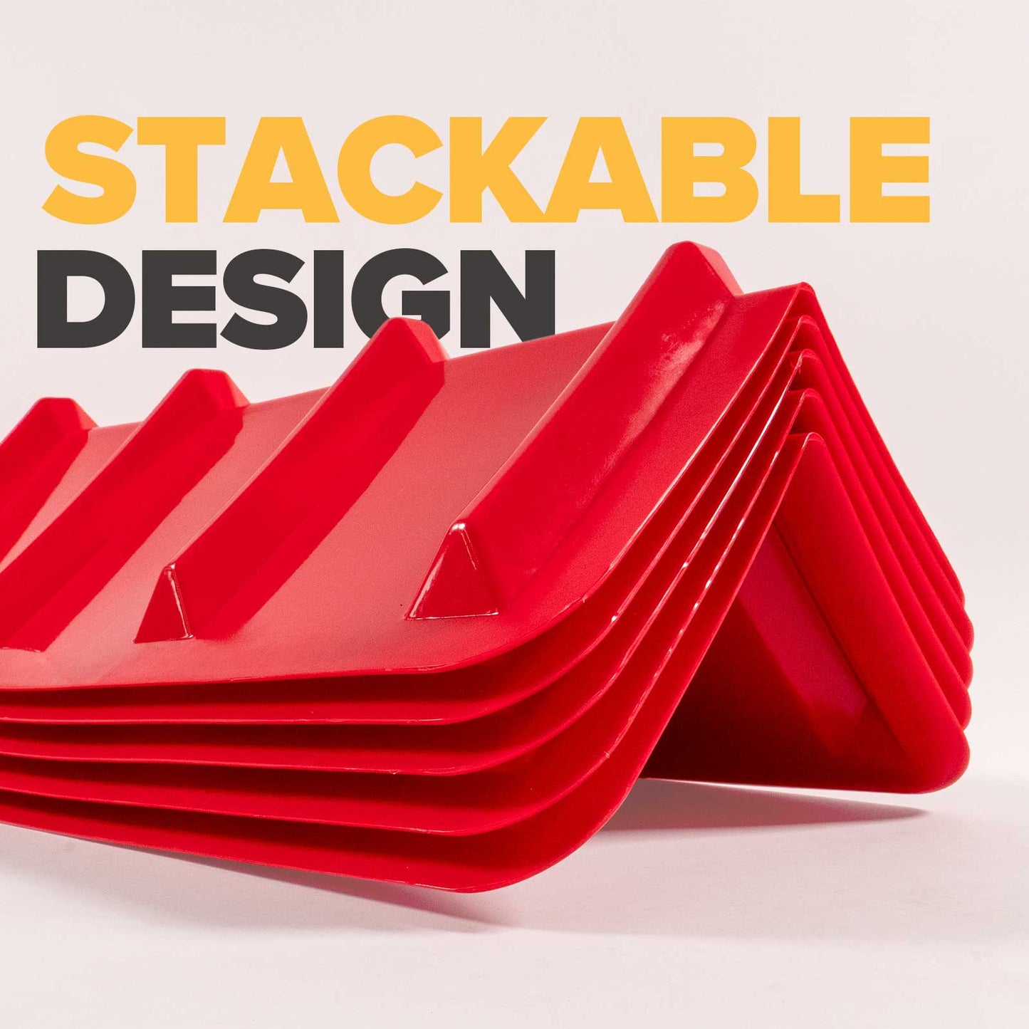 48" Cargo Corner Protector | Red Plastic