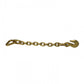 5/16" x 18" Chain Extension w/ 2" D-Ring - 10,000 lbs. BS