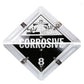 8-Legend Placard for Hazmat, DOT, and Safety Warnings