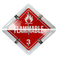 8-Legend Placard for Hazmat, DOT, and Safety Warnings