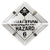 8-Legend Placard for Hazmat, DOT, and Safety Warnings