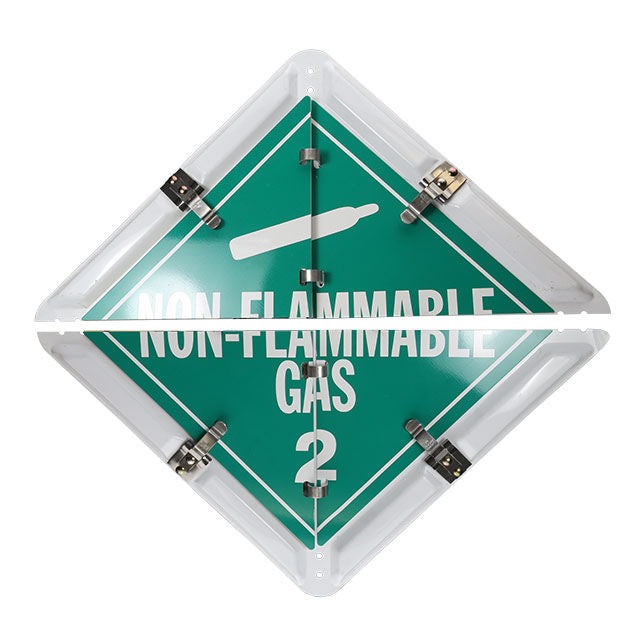 8-Legend Placard for Hazmat, DOT, and Safety Warnings
