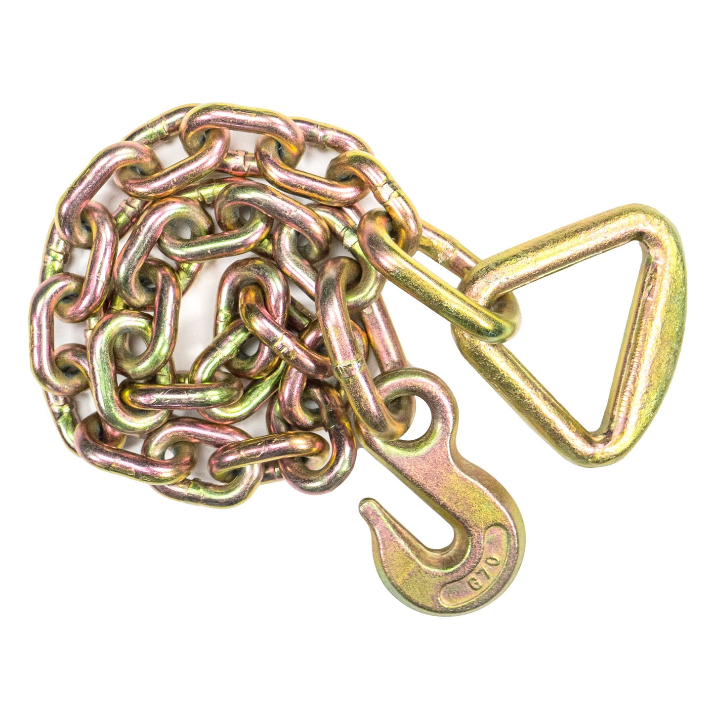 3/8" x 34" Chain Extension w/ 3" D-Ring - 20,000 lbs. BS