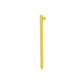 5/8" x  12" Tent Stake - Hot Forged Tent Pin - Yellow