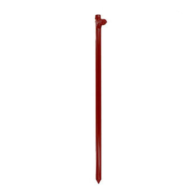 5/8" x  18" Tent Stake - Hot Forged Tent Pin - Red