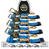 Car Tie Down Straps for Trailers Kit