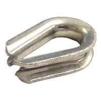 Wire Rope Thimbles Heavy Duty Galvanized 14 inch
