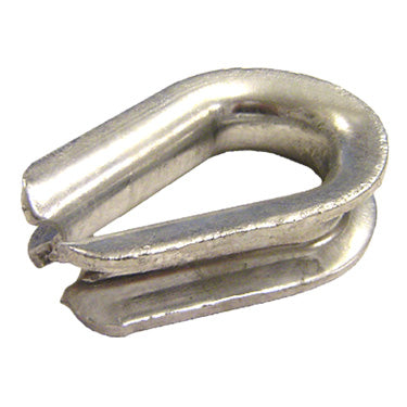 Wire Rope Thimbles Heavy Duty Galvanized 34 inch (5 Pack)