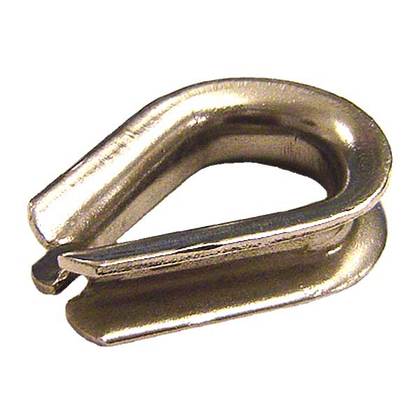 Stainless Steel Thimbles - Heavy Duty Type 304 - 5/16"