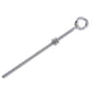 3/8" x  6" Stainless Steel Type 316 Welded Eye Bolt