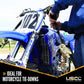 1" x 10' Ratchet Strap with S-Hooks - Motorcycle Ratchet Strap