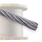 3/8" 6x19 Galvanized Wire Rope - EIPS IWRC | 5,000' Coil