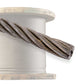 1-1/4" 6x37 Bright Wire Rope - EIPS IWRC | 500' Coil