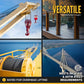 1/2" 6x37 Bright Wire Rope - EIPS IWRC | 250' Coil - Domestic