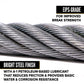 1-1/8" 6x37 Bright Wire Rope - EIPS FC | 5,000' Coil