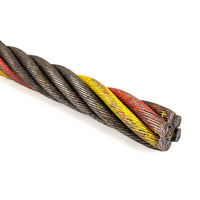 1" 6x37 Bright Wire Rope - EIPS IWRC | Linear Foot - Domestic
