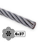 5/8" 6x37 Galvanized Wire Rope - EIPS IWRC | 5,000' Coil