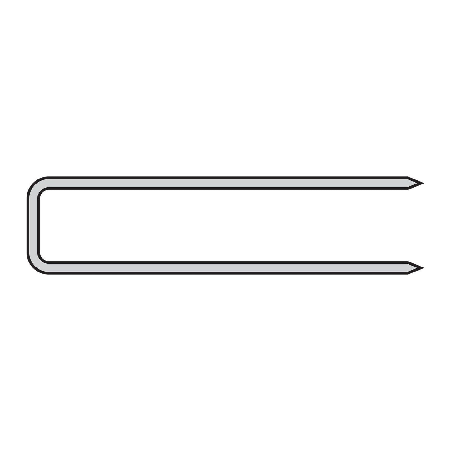 1/2" Crown 16-Gauge Staple Illustration