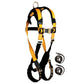 FallTech Journeyman Flex Full-Body Climbing Harness w/ Trauma Straps | Non-Belted | S | 7021FDS