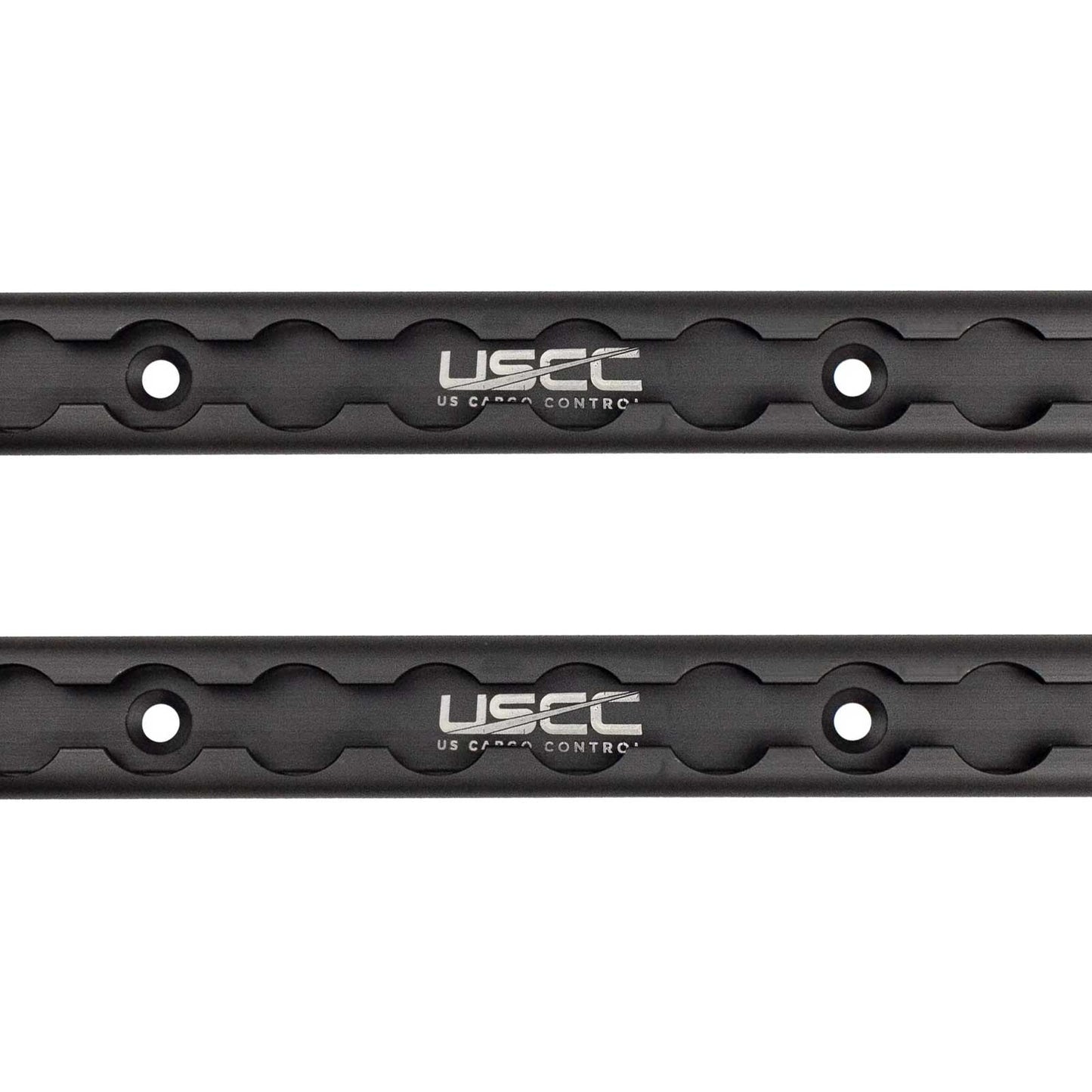 72" Aluminum L-Track | Black Anodized Finish | 2-Pack