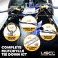8' Motorcycle L-Track Tie Down System Kit | Aluminum L-Track