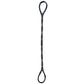 3/8" x 16' Eight Part Braided Wire Rope Sling