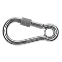 Carabiner w/ Screw Nut & Eyelet SS T316 - 3-3/16" Length