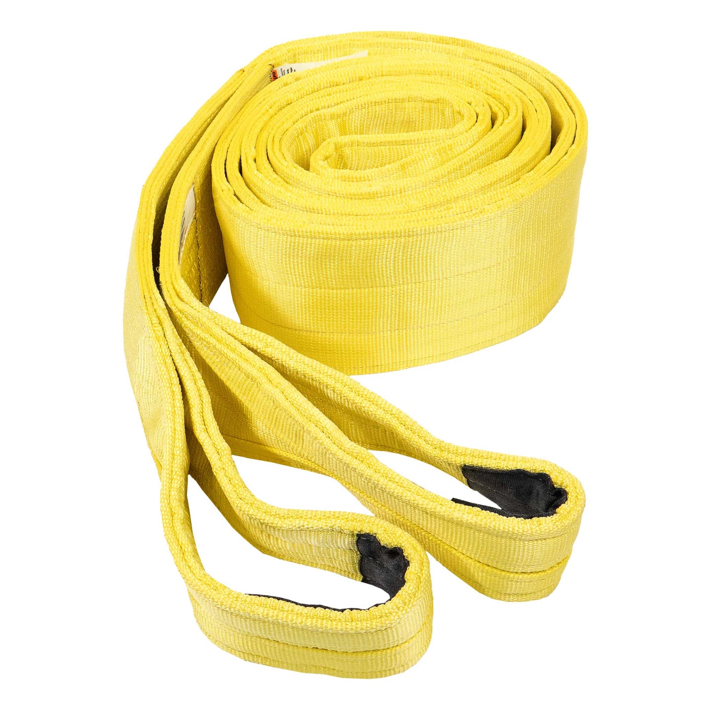 8" x 30' Heavy Duty Recovery Strap with Reinforced Cordura Eyes - 3 Ply | 76,750 WLL