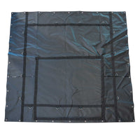 8' x 8' Windshield Protector Tarp with 4' x 4' Pad and Grommets