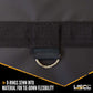 8' x 8' Windshield Protector Tarp with 4' x 4' Pad and Grommets