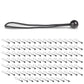 9'' Black Ball Bungees (bundle of 100) image 1 of 7