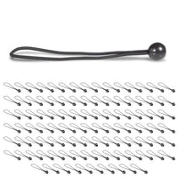 9'' Black Ball Bungees (bundle of 100)