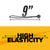 9'' Black Ball Bungees (bundle of 100)