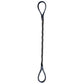 3/8" x 8' Nine Part Braided Wire Rope Sling