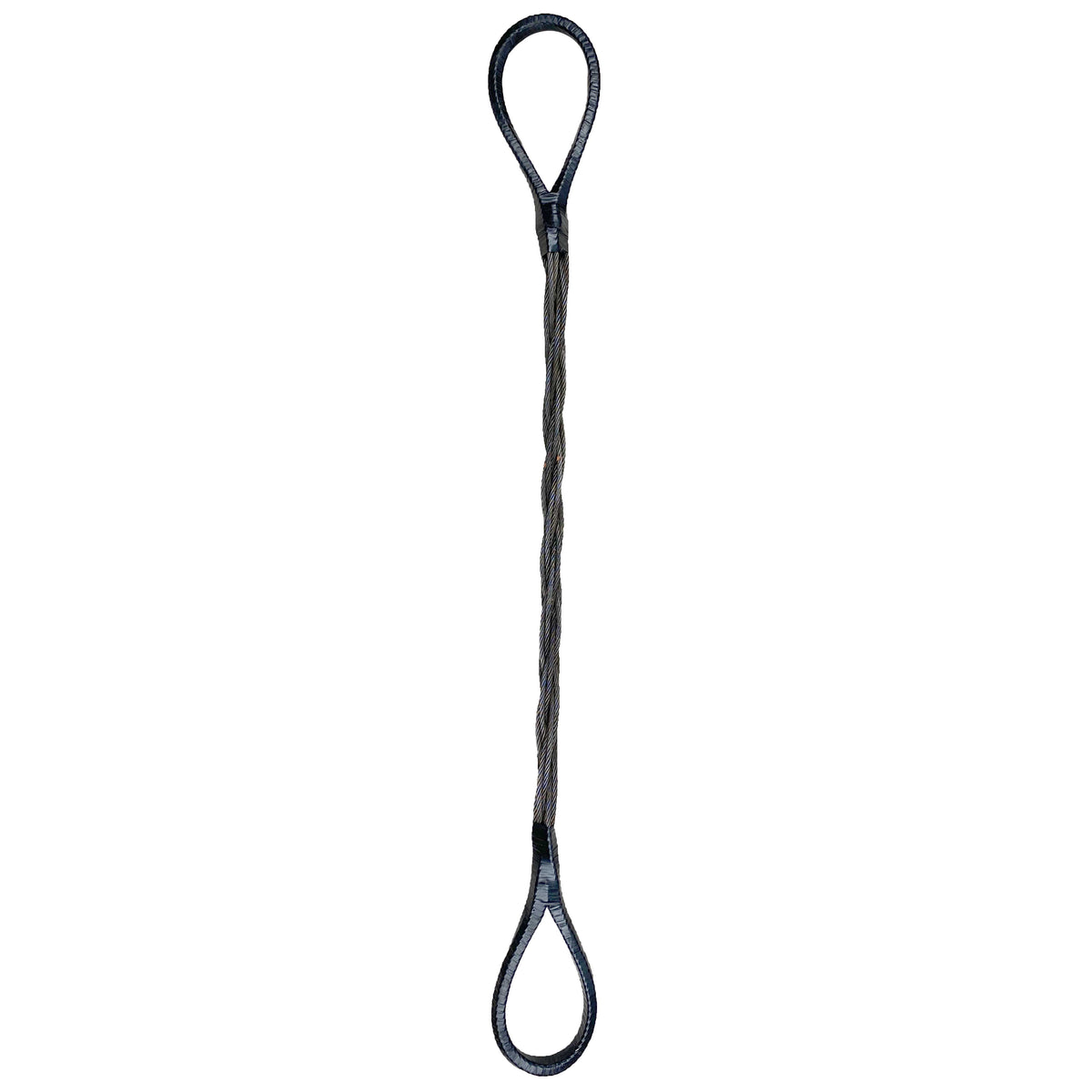 1-1/4" x 16' Nine Part Braided Wire Rope Sling