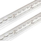 96" Flanged L-Track | Aluminum | 2-Pack