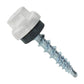 #10 ZXL Woodbinder Metal Roofing Screw - Polar White